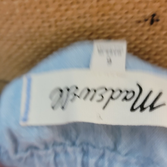 Madewell Denin frill tank top - Picture 5 of 5